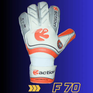 De F70 Standaard keepershandschoen – een duurzame en comfortabele handschoen met perfecte pasvorm, ideaal voor beginnende en ambitieuze keepers.